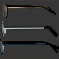 Fashion Accessories Stylish Eyeglasses with Multiple Frame Shapes Different Colors Square Round Designs Reflective