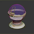 Modern Sci-Fi Equipment Sci-Fi Components High-Tech Components 3d model