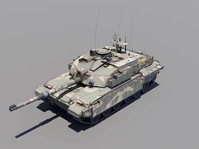 The Challenger 2 Tank model