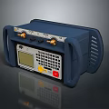 Portable Blue Electronic Measuring Device With Display Screen And Control Interfaces