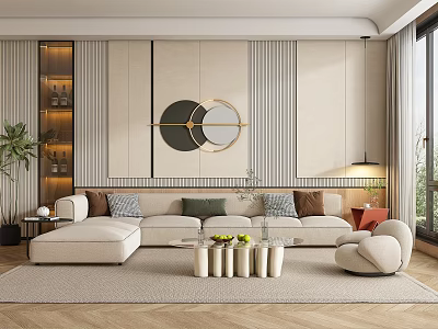 The Silent Living Room 3d model