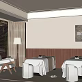 Beauty Hair Salon Interior Design With Modern Relaxing Atmosphere And Comfortable Seats