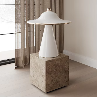 Modern decorative table lamp 3d model