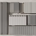 Modern Radiator 3d model