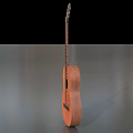 Wooden Acoustic Guitar Musical Instrument With Classic Design And Natural Finish