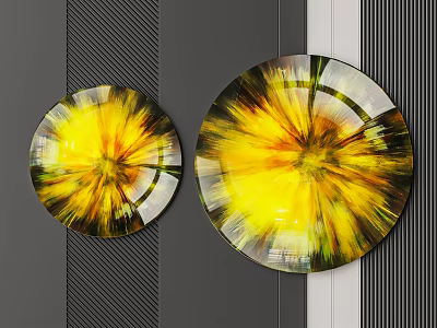 Wall decoration pendant 3d model