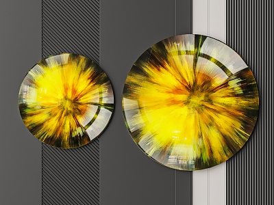 Wall decoration pendant 3d model
