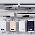 Modern Household Water Heaters Featuring Haier Storage And Instant Models