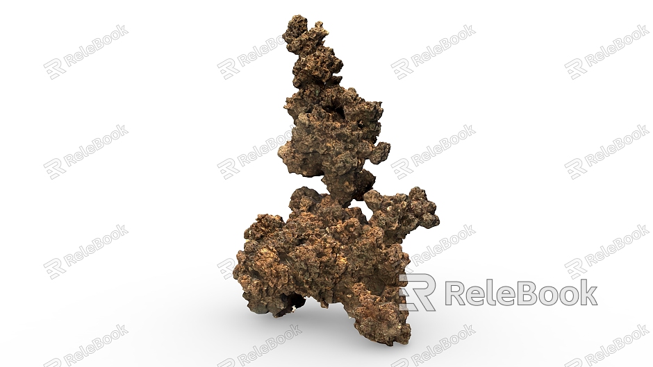 Copper Ore Stone Ore Stone model