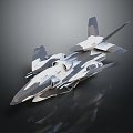 Sci-fi fighter Future fighter Future fighter 3d model