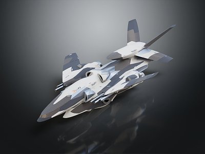 Sci-fighter Future fighter Future fighter 3d model