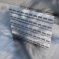 Industrial Grade Stacked Metal Commercial Equipment With Multiple Compartment Units For Storage