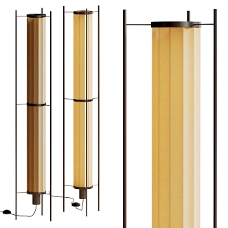 Quiet Wind Floor Lamp 3d model