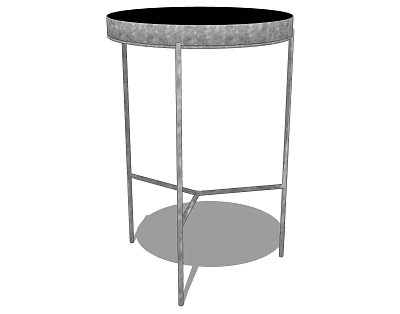 Light Luxury Round 3d model