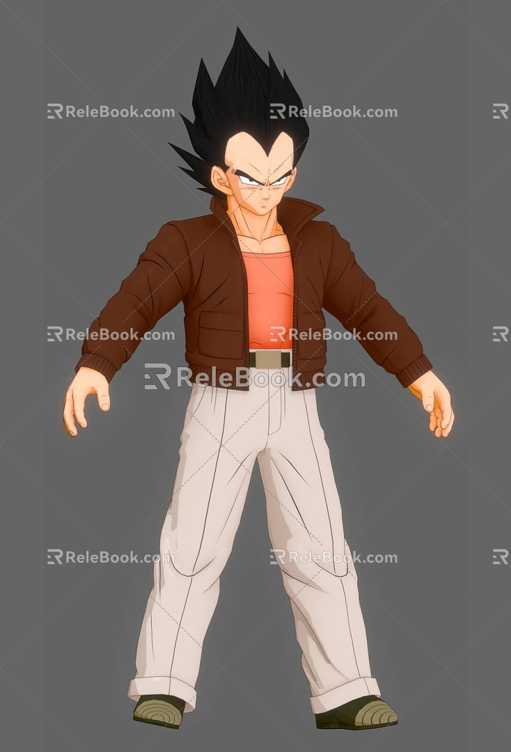 Dragon Ball Baiji Tower Animation Movie Anime Manga Dragon Ball Baiji Super Saiya 3d model