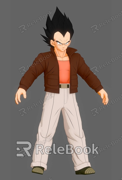 Dragon Ball Baiji Tower Animation Movie Anime Manga Dragon Ball Baiji Super Saiya model