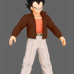 Dragon Ball Baiji Tower Animation Movie Anime Manga Dragon Ball Baiji Super Saiya 3d model