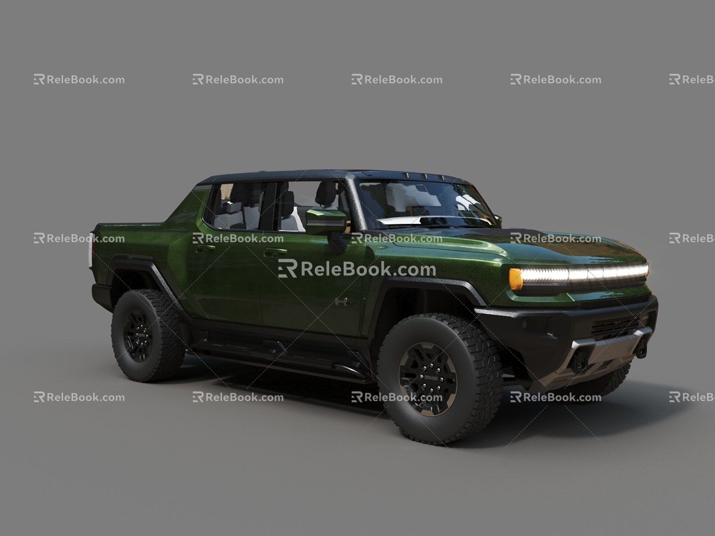 Hyundai Hummer Pickup 3d model