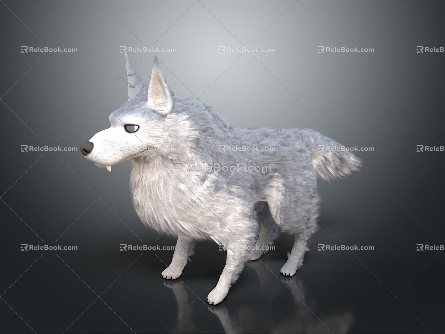 Wolf Cartoon Wolf Animation Wolf Animation Wolf Wolf Big Bad Wolf Wolf Warrior Cartoon Character Cartoon Animal 3d model