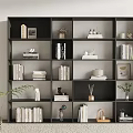Modern Bookshelf 3d model