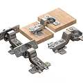 Durable Metal Hinges And Wooden Boards For Furniture Door And Cabinet Fittings