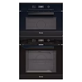 MIELE Black Built In Double Ovens Modern High Quality Kitchen Appliances