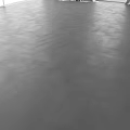 Gray Concrete Floor With Glossy Surface And Textured Industrial Finish