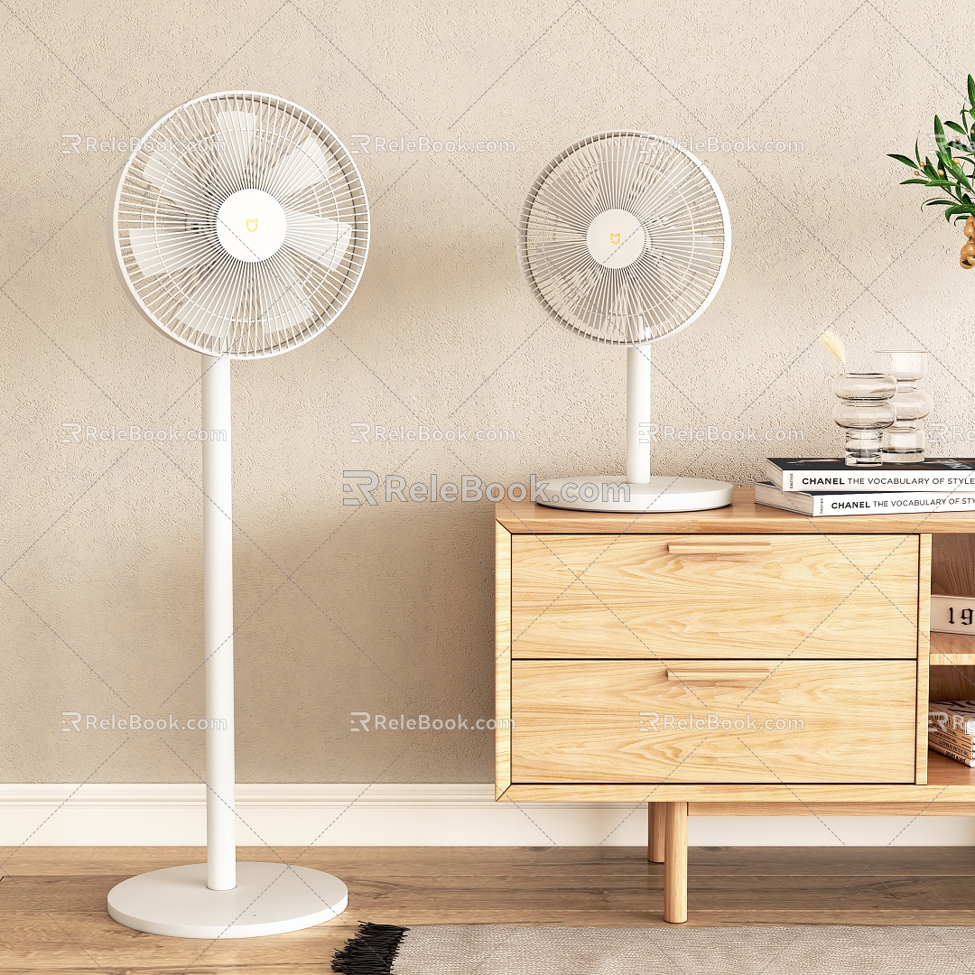 Modern fan Xiaomi electric fan 3d model