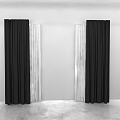 Curtains 3d model