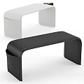 Ergonomic Gray Public Chair With Curved Design And Side Storage Pockets