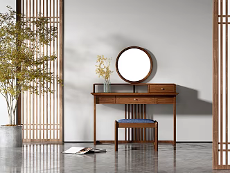 New Chinese Dresser 3d model