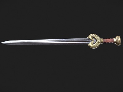 Chinese Sword Longquan Sword model