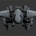 Mech Warrior Mech Soldier Machine Battlearm Mechanical Battlearm Machine Fighter Robot 3d model