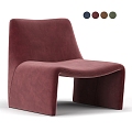 Leisure Chair Realistic Chair Office Chair Sofa Chair Leisure Chair Single Chair Chair Armchair Simple 3d model