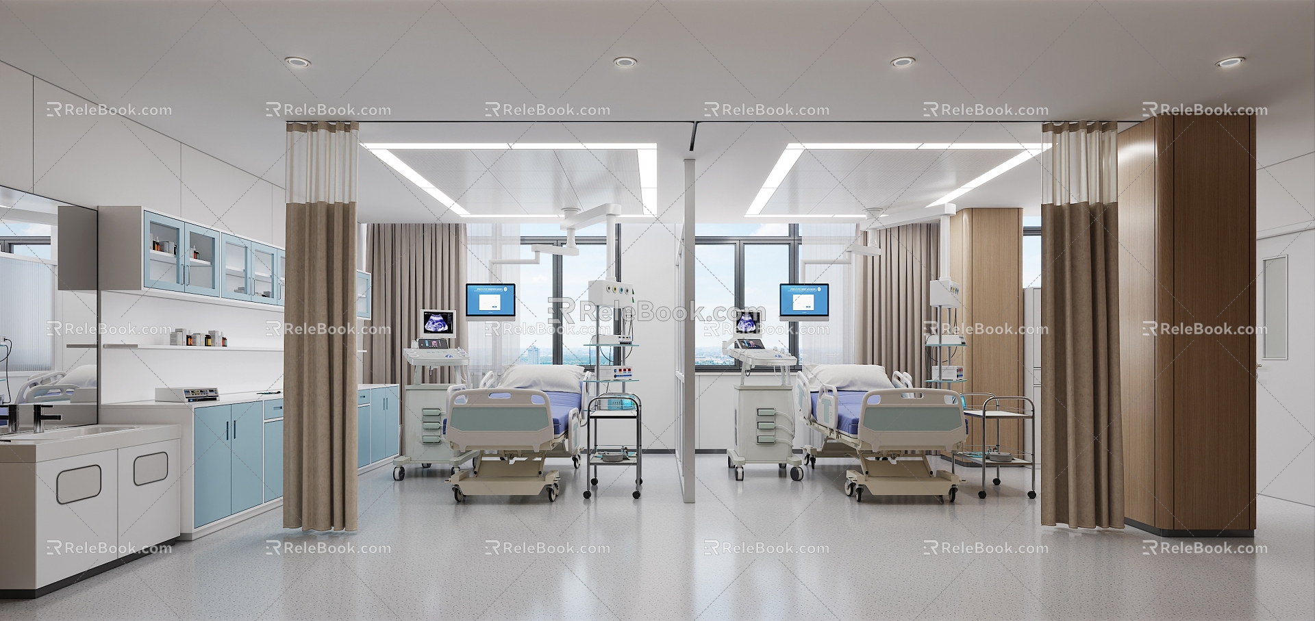 modern hospital digestive endoscopy model