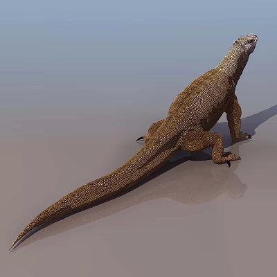 Modern Lizard 3d model