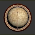 Globe Antique Globe Old Globe Retro Globe Game Item Game Props Game Equipment 3d model