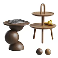 Modern cassina side several combination 3d model