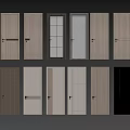 Various Styles And Colors Sliding Doors Collection For Home Interior Design