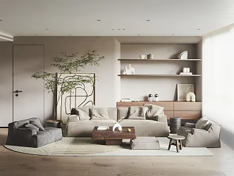 Baxter's Living Room 3d model