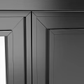 Modern Sliding Doors With Glass Panels And Metal Frames For Interior Design