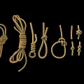 Various Types of Useful Rope Knots for Essential Daily Household Supplies