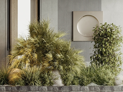 Modern Plant Indoor Plant Combination 3d model