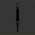 Black Electric Scooter With Red Wheels And Modern Sleek Compact Design