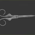 Sharp Stainless Steel Household Scissors With Ergonomic Handle And Durable Blades