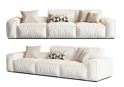 Modern Multiplayer Sofa 3d model