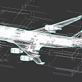 JAL Passenger Airplane In Flight With White Body And Red Tail Design