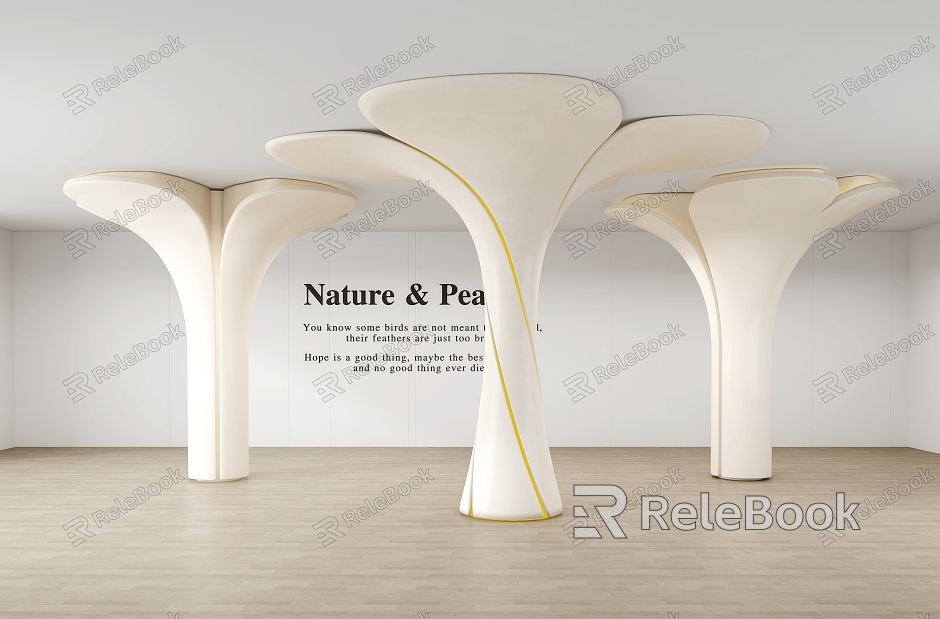 Decorative pillar styling pillar lighting pillar model