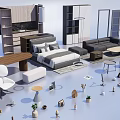 Modern Sofa and Coffee Table Set with Stylish Living Room Furniture Design Elements