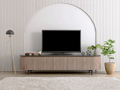 Modern TV Cabinet TV Cabinet Combination 3d model